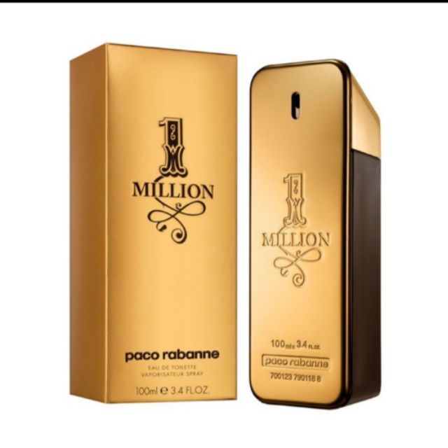 Orginal Banded perfume ONE MILLION 100ml for man + free gift | Shopee ...