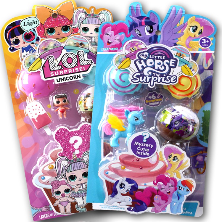 my little pony lol surprise dolls