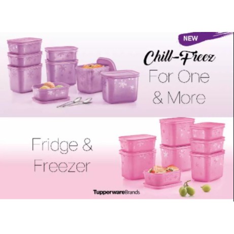 Tupperware Chill Freeze Set (8 pcs)