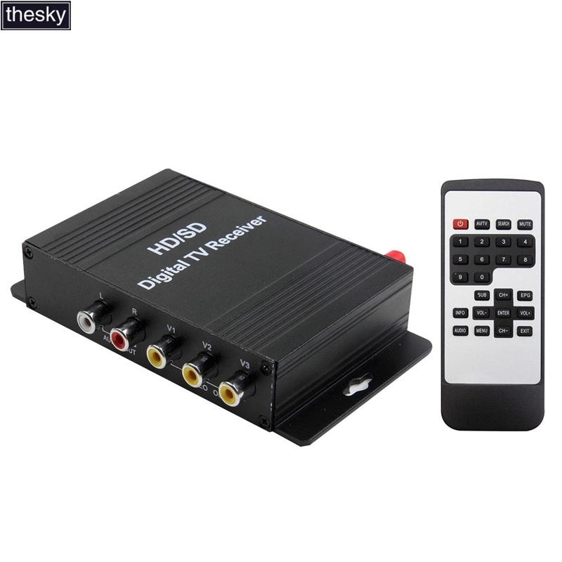 High Speed ISDB-T Mobile Digital Car TV Receiver, Suit for Brazil / Peru / Chile etc. South America Market