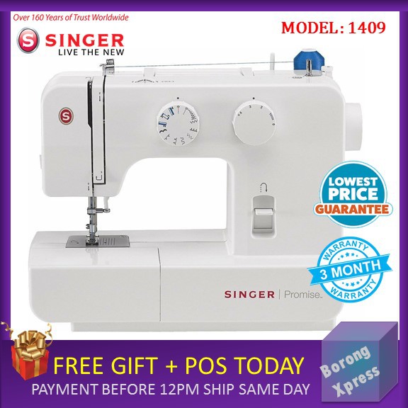 SINGER 1409 PROMISE Portable Heavy Duty Electric Sewing Machine