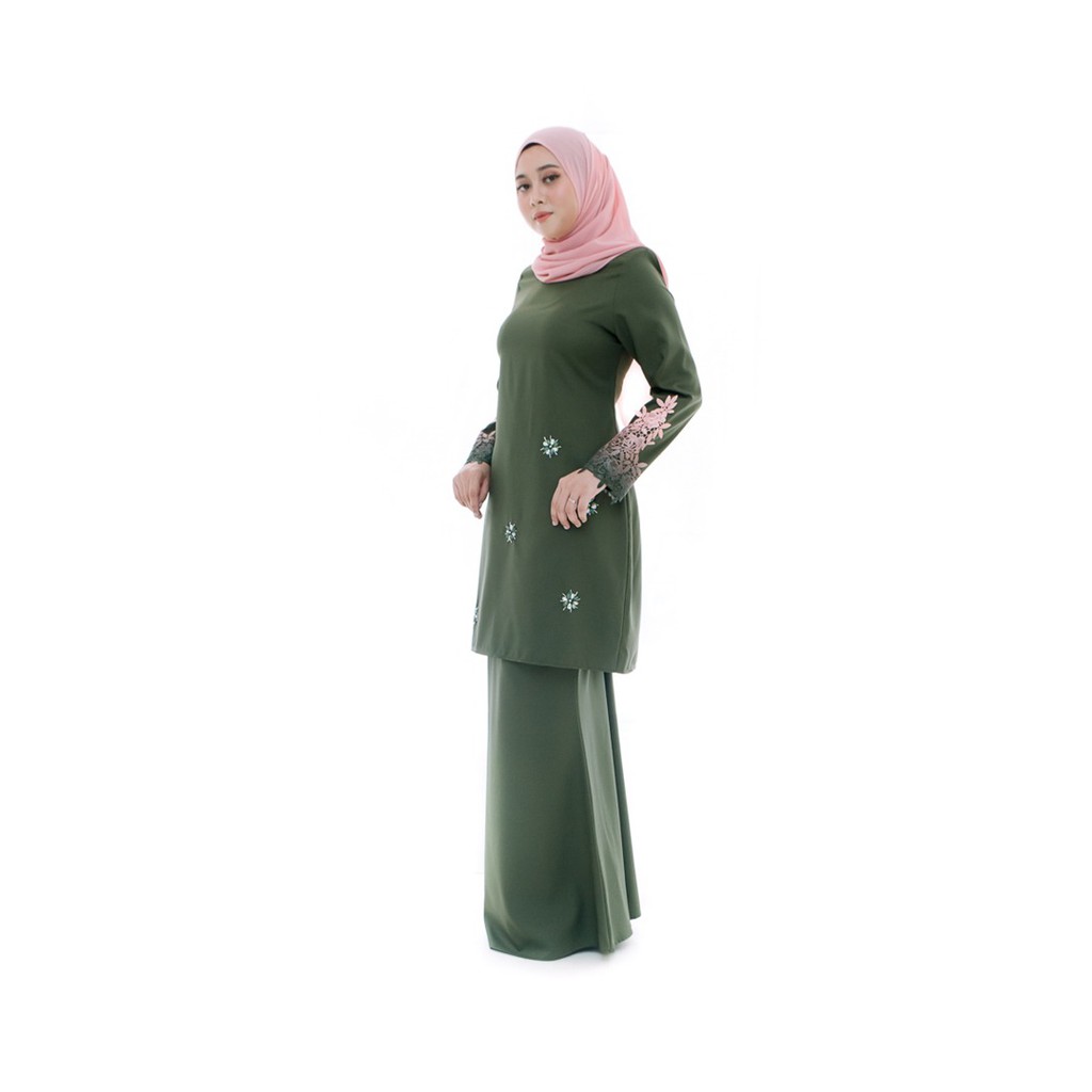 40 Trend Terbaru Baju  Kurung Moden Hijau  Zamrud Kelly 