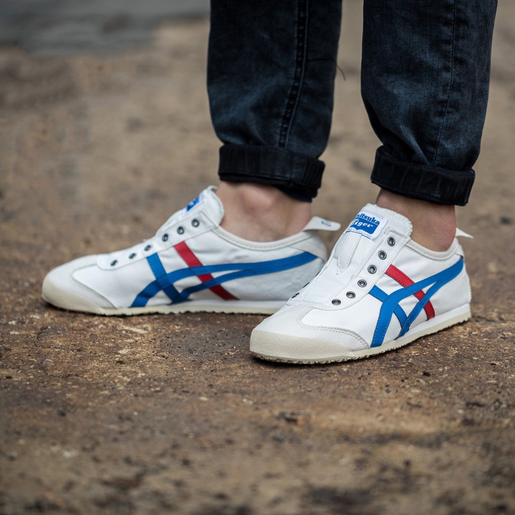 onitsuka mexico 66 slip on white