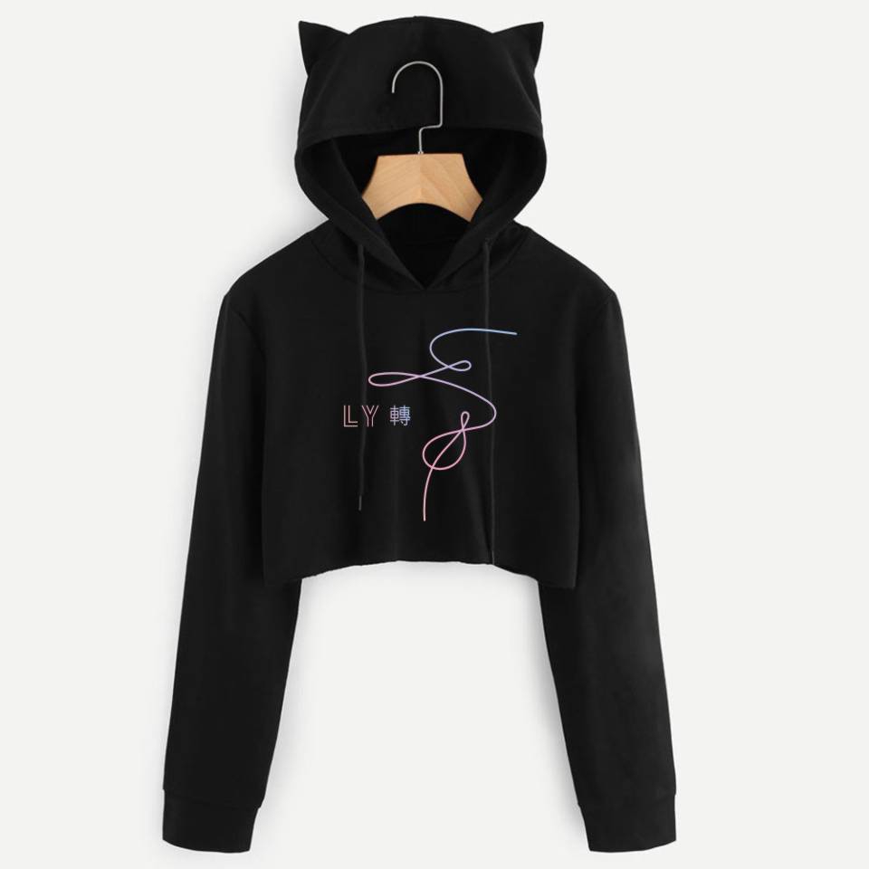 mens cat ear hoodie