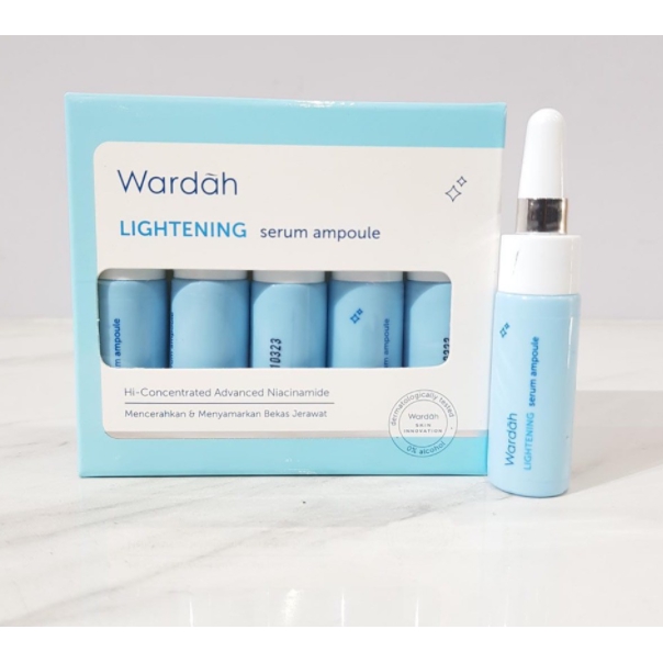 serum wardah lightening serum ampoule