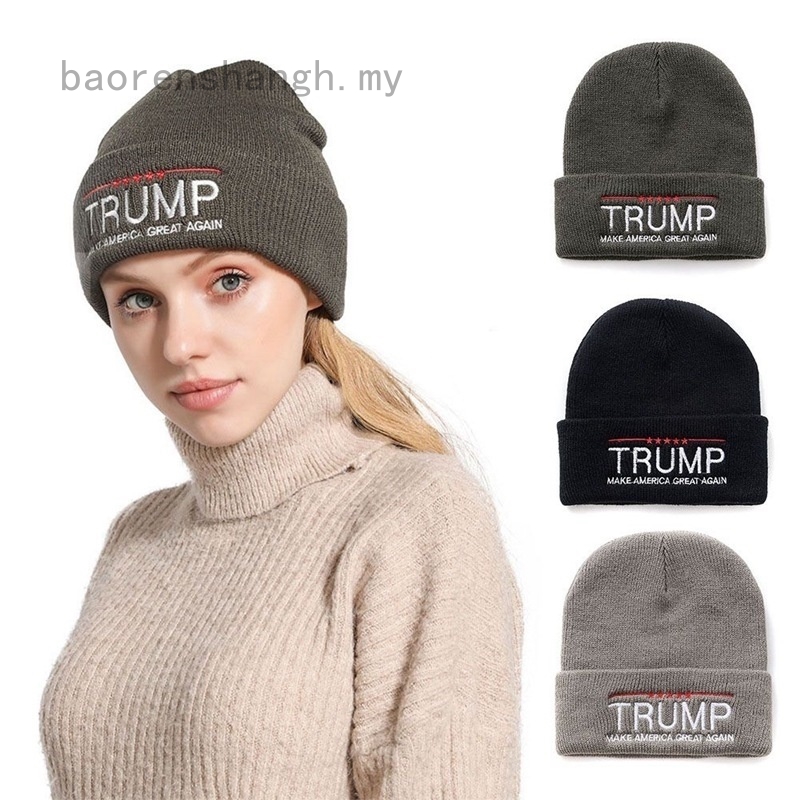 trump knit cap