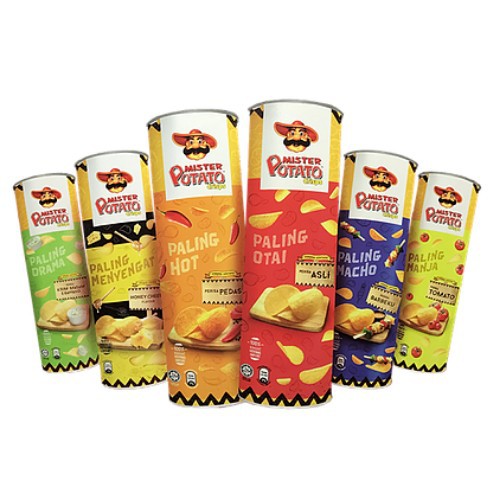 Mister Potato Crisps 150g/130g Assorted Flavour | Shopee ...