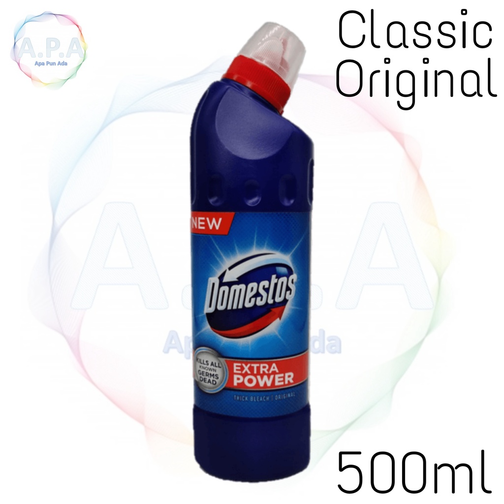 DOMESTOS Toilet Bathroom Bleach Cleaner Liquid / Toilet Bowl Cleaning ...