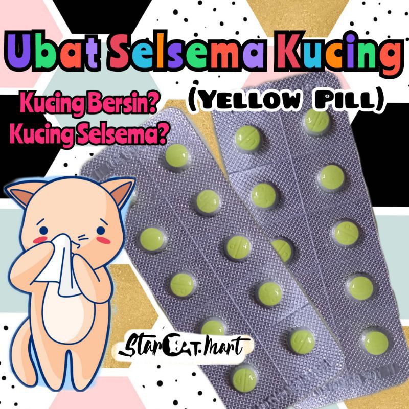 Buy 10 BIJI : READY STOCK! Ubat Selsema Kucing / merawat Selsema 