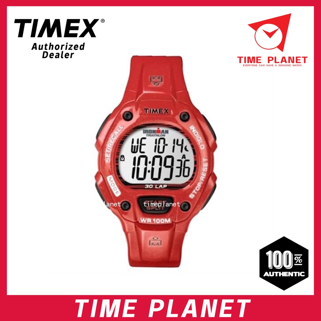 Mens Timex Ironman Traditional 30 Lap Alarm Chronograph Watch T5K686