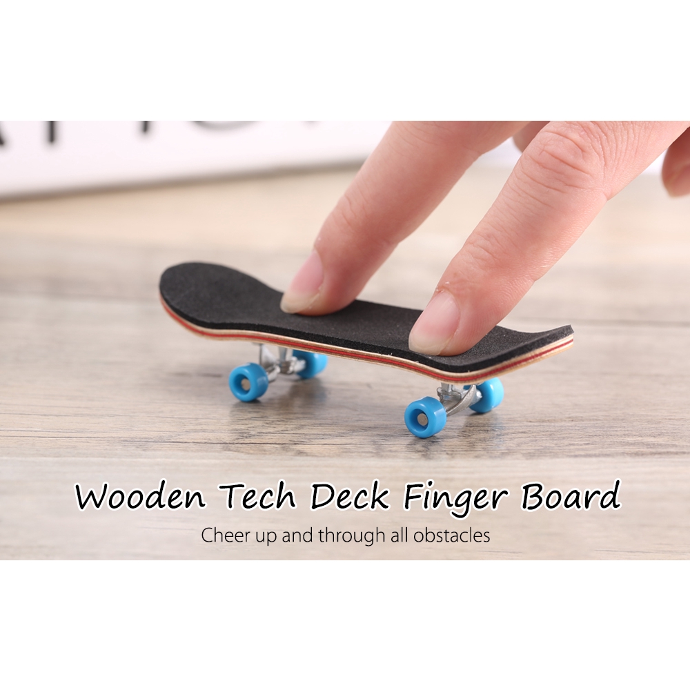 wooden tech deck