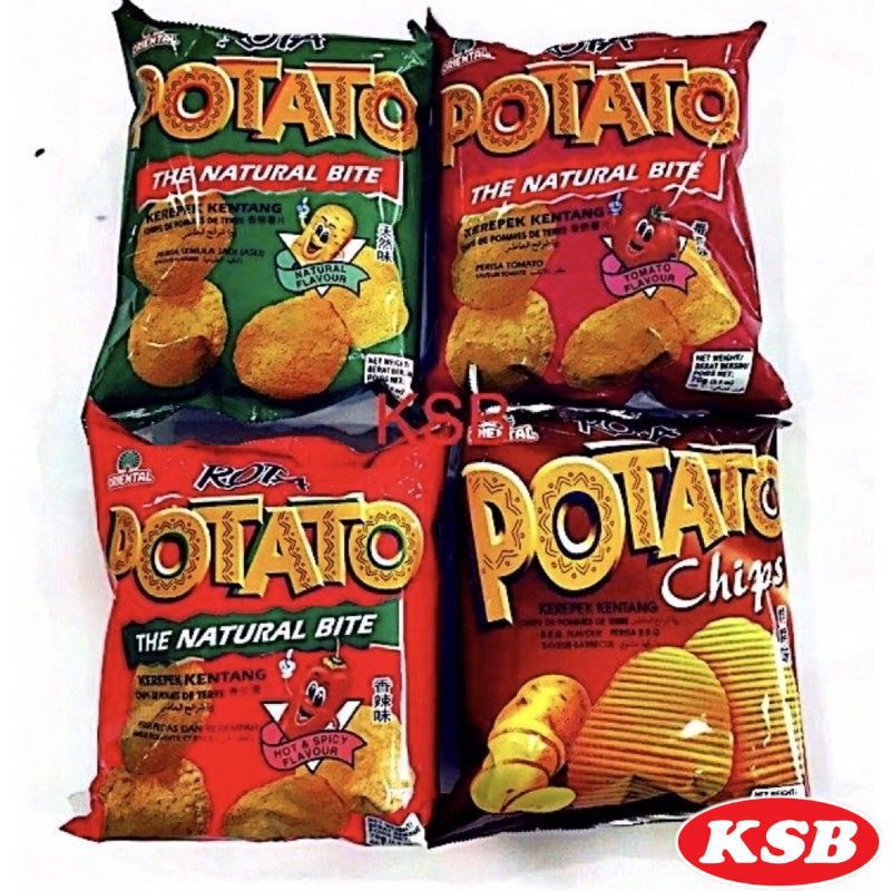 ORIENTAL POTATO CHIPS 70G Shopee Malaysia