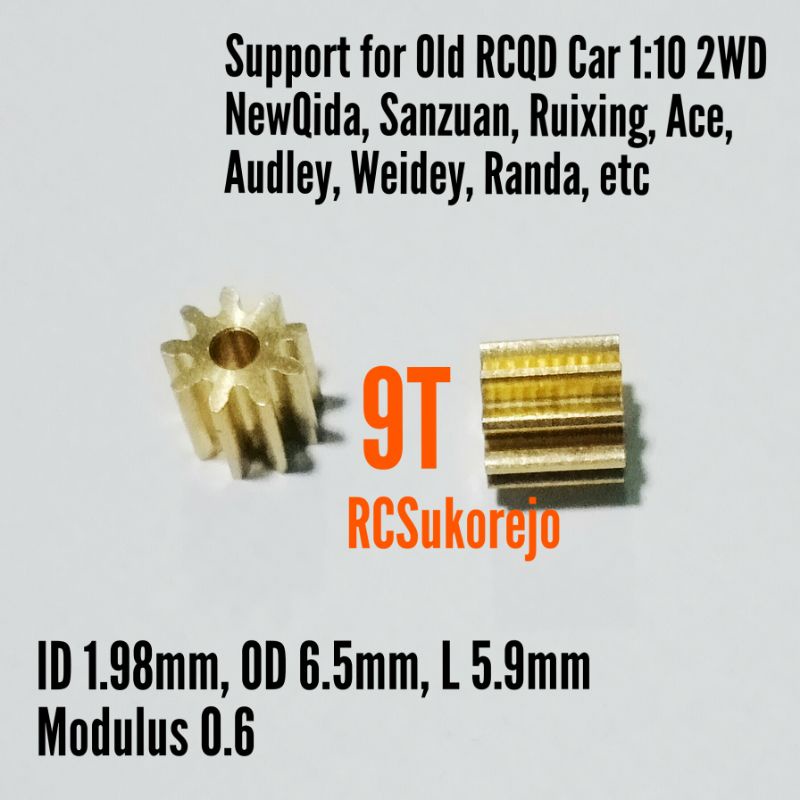 5PCS Copper Spindle Gear 5 Series DC Motor Bore 3.17MM 14T Toy Accessories 