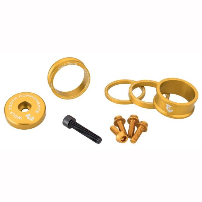 WOLF TOOTH Anodized Bling Kit Headset Spacer BlingKit 3, 5, 10, 15mm Top  cap Made In USA | Shopee Malaysia