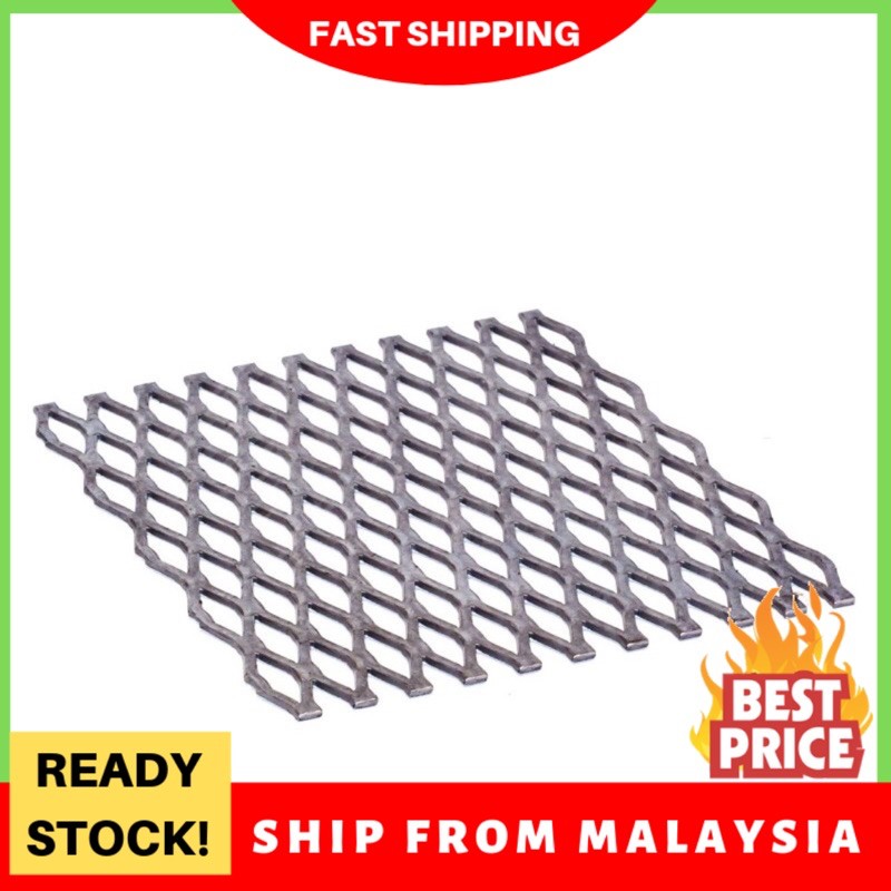 Expanded Metal Diamond Mesh Home DIY 1FT X 1FT ( JARING BESI ) Shopee
