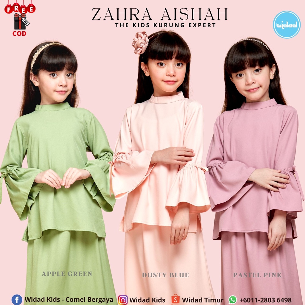 Baju Kurung Kanak Kanak Jubah Dress Budak Shopee Malaysia