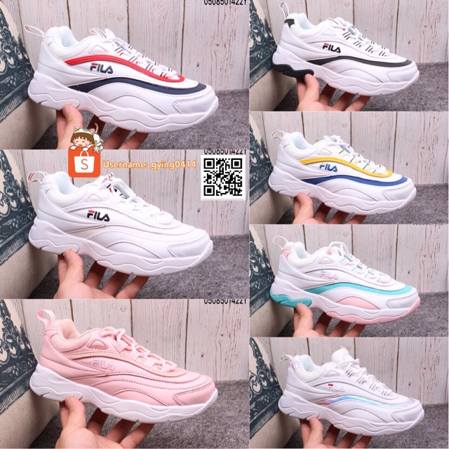 fila ray low women