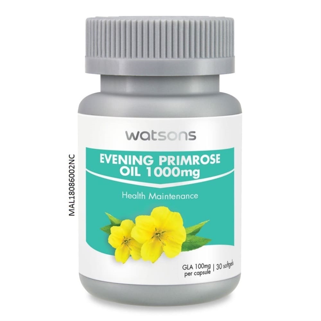 WATSONS Evening Primrose Oil 1000mg Shopee Malaysia