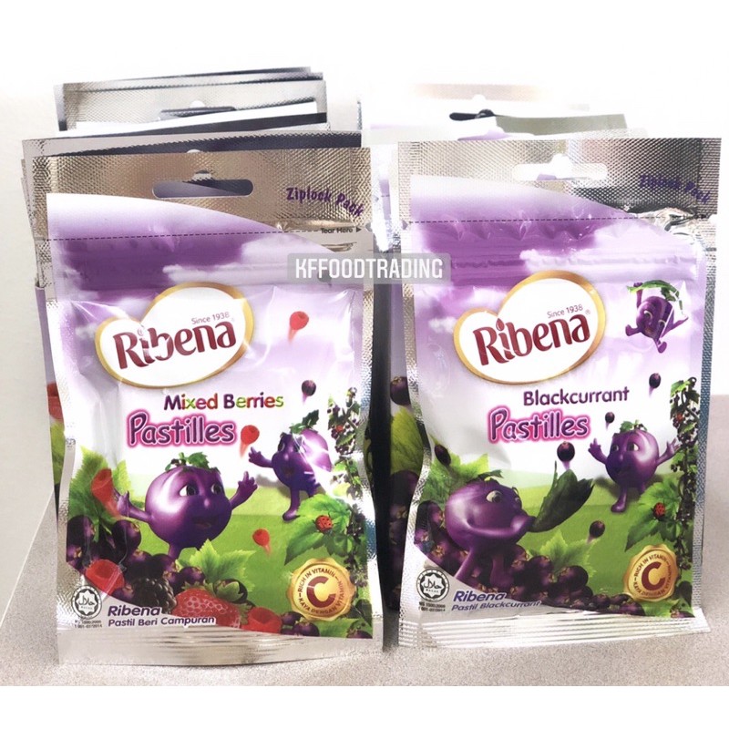 Ribena Pastilles mixed berries/blackcurrant 40g