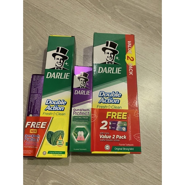Darlie Toothpaste Jumbo 250g / Double Action 2*225g | Shopee Malaysia