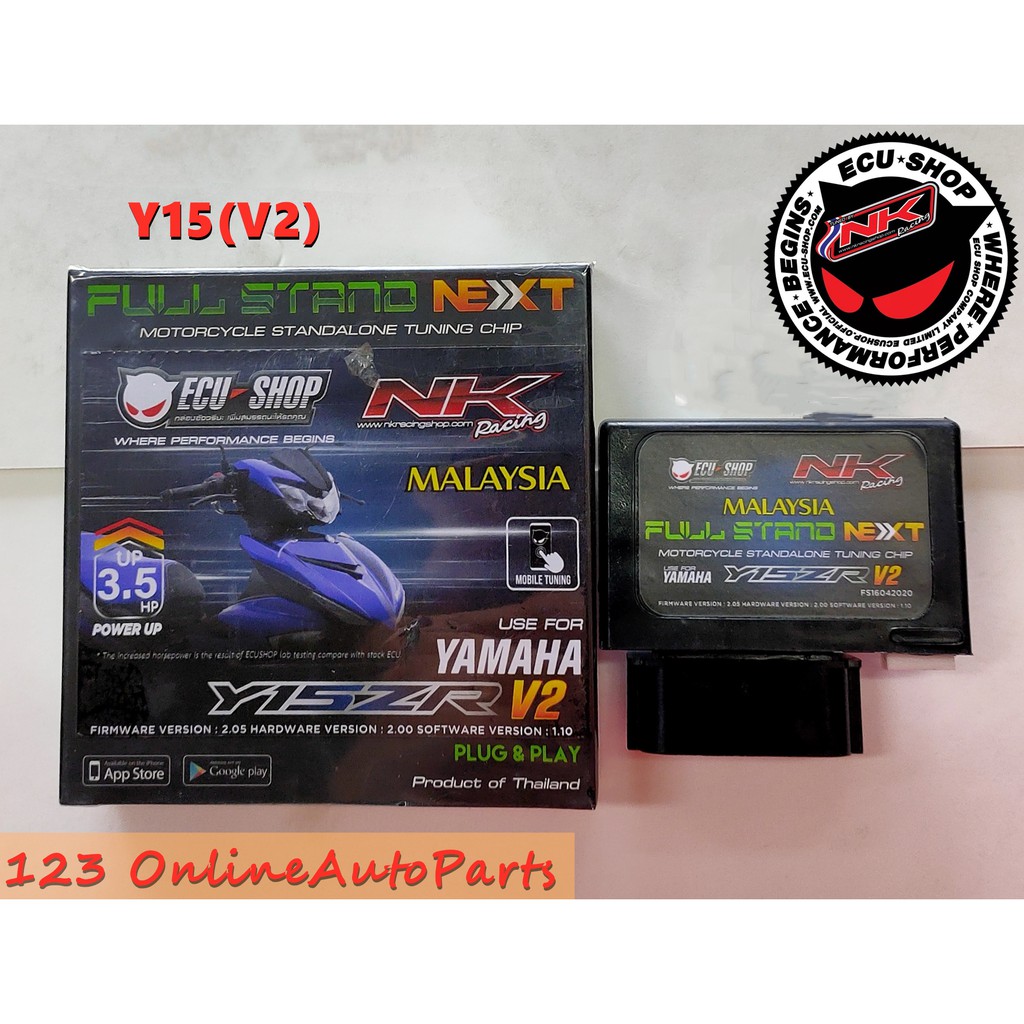 ECU SHOP FULLSTAND NEXT ECU RACING Y15 V2 Y15ZR V2 Shopee Malaysia