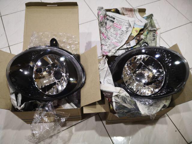 PERODUA KANCIL 02 HEAD LAMP LIGHT SMOKE SET LAMPU DAPAN 