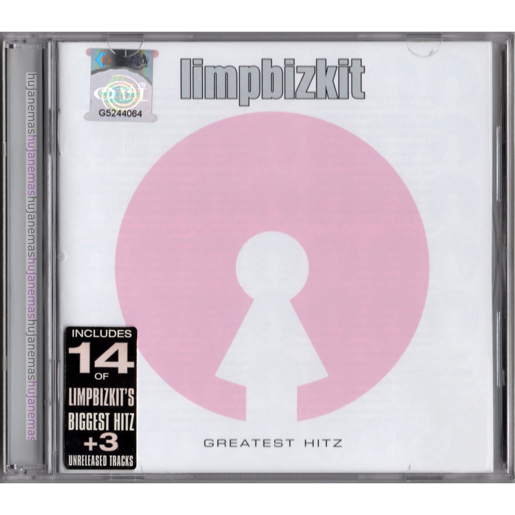 LIMP BIZKIT - Greatest Hitz 2005 UNIVERSAL MUSIC ORIGINAL CD (PA ...