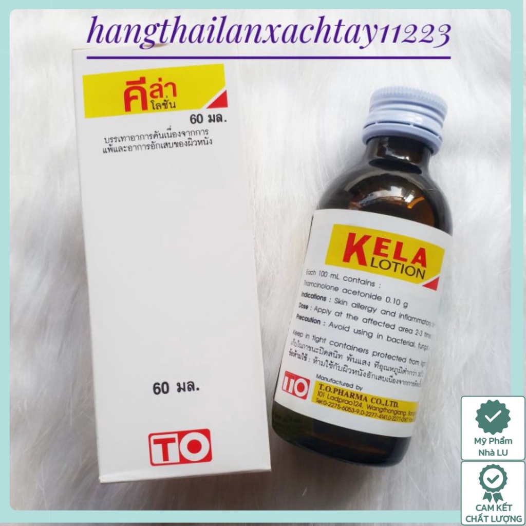 Kela LOTION For Skin Pore Inflammation 60ml Genuine Thai Domestic ...