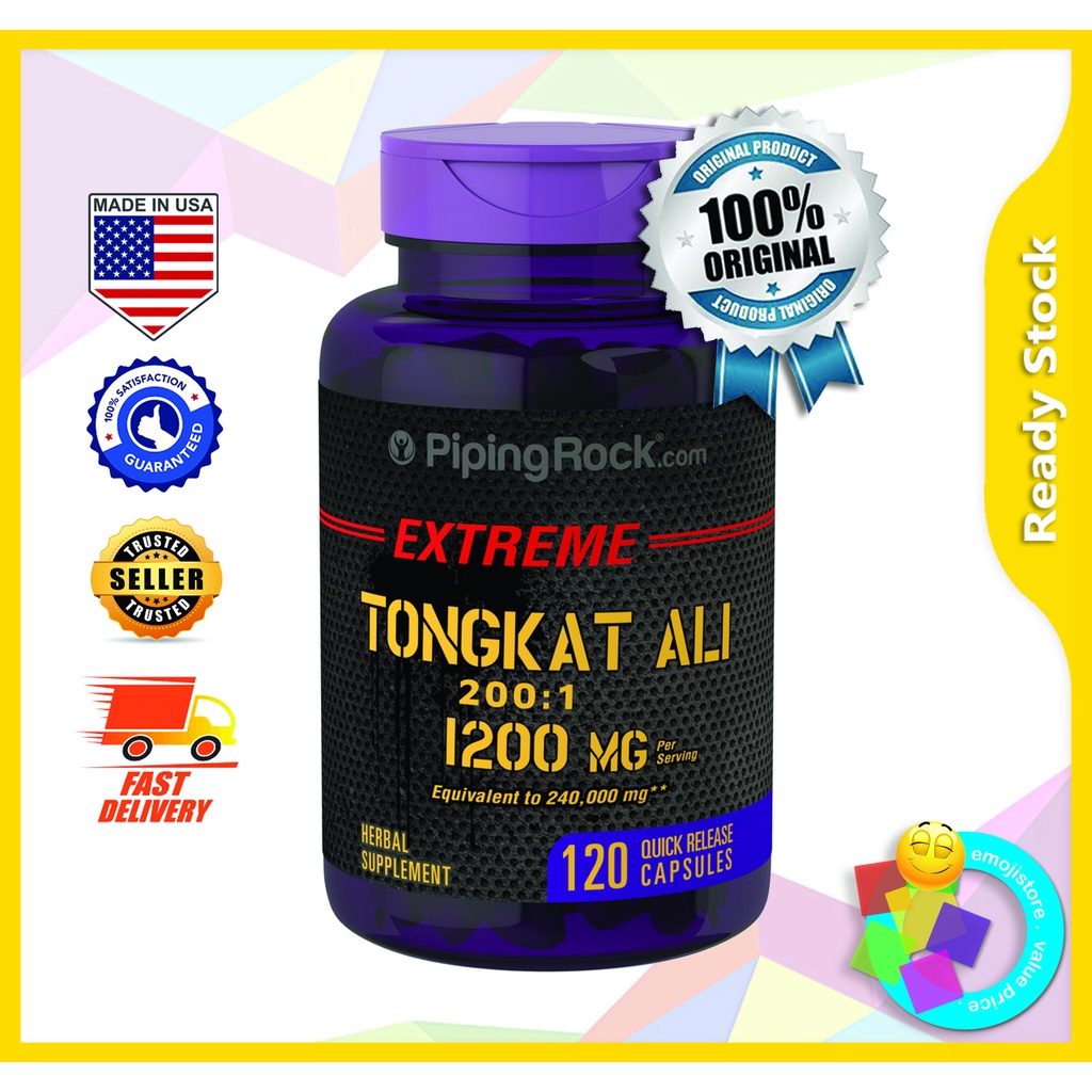 Piping Rock Tongkat Ali Longjack, 1200 mg (per serving), 120 Quick