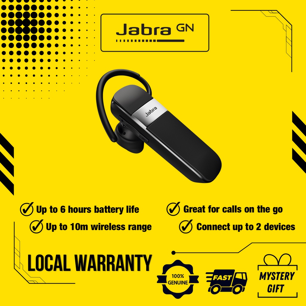 Jabra Talk 15 SE Bluetooth Handsfree (Original) Shopee Malaysia