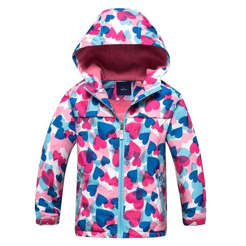 girls warm waterproof jacket