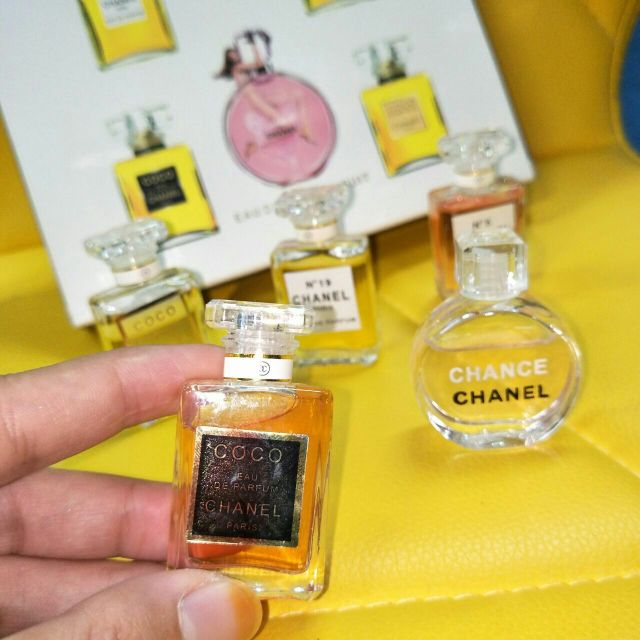 Chanel Mini Perfumes Set Shopee Malaysia