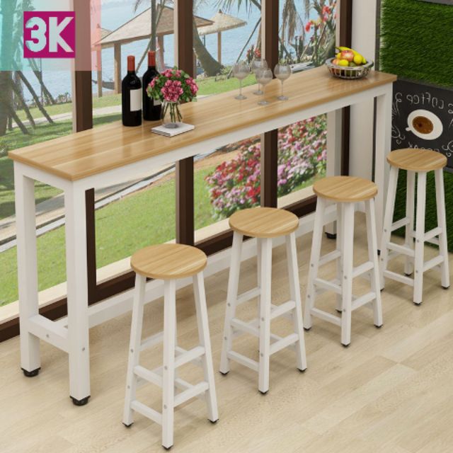  Bar  Table 2 3 Chairs Meja  Bar  2 3 kerusi Shopee  