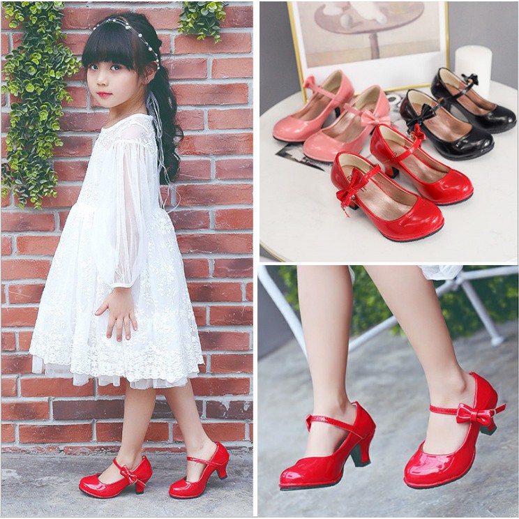 kids red dress shoes