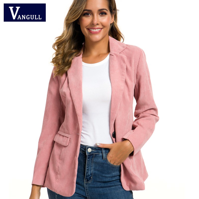 corduroy blazer women