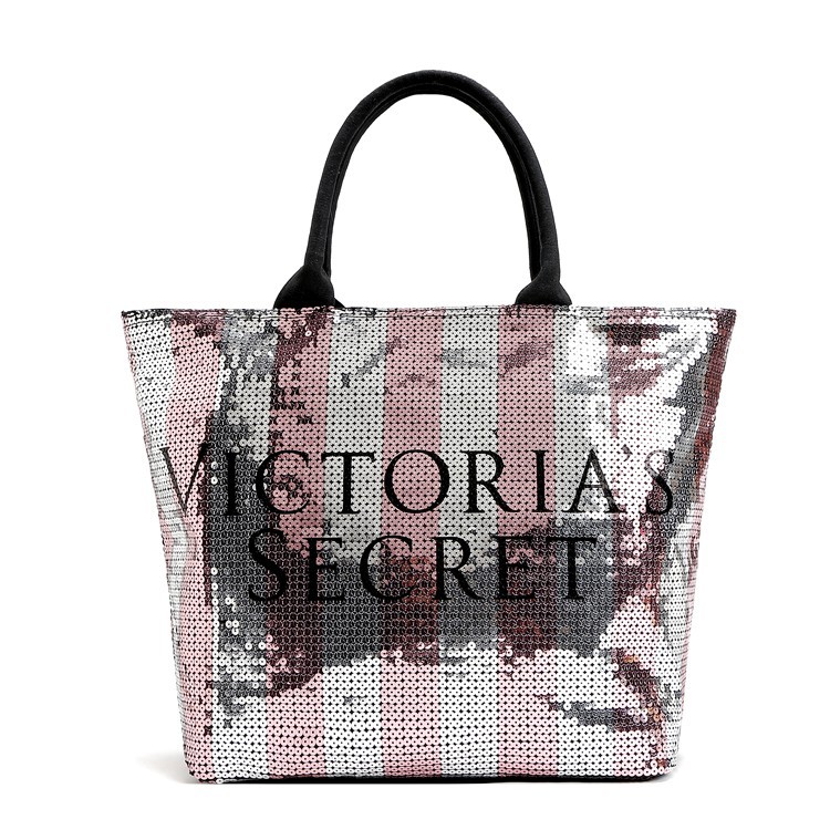 victoria secret sequin tote