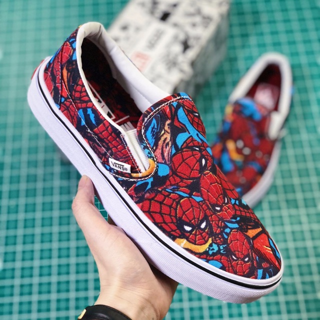 vans slip ons marvel