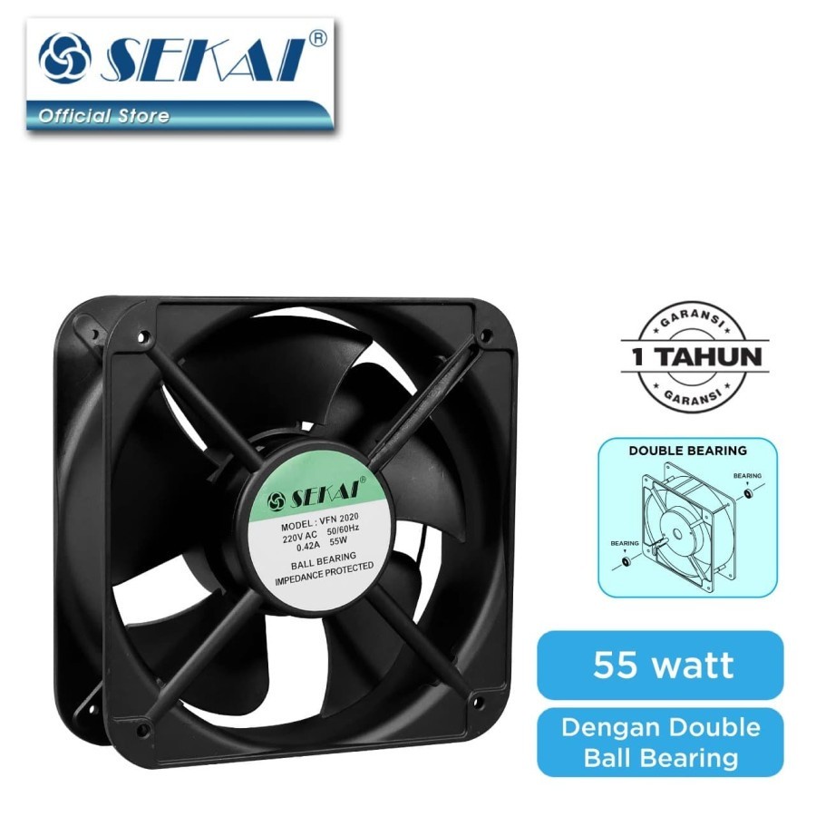 Sekai Fan Partition 20cm Cooling Fan / Computer Cooling Fan / VFN 2020