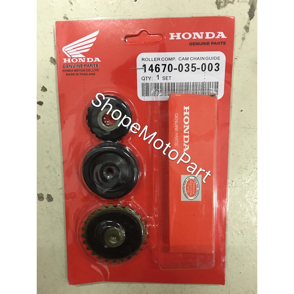 HONDA EX5 DREAM 100 TIMING CHAIN RANTAI ROLLER SET COMPLETE THAILAND THAI