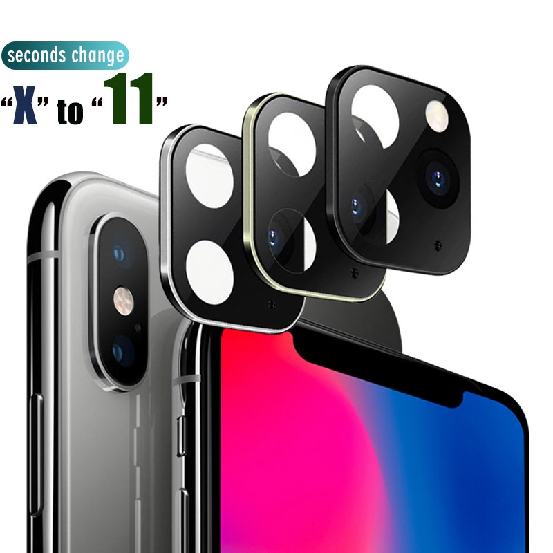 Fake Camera Sticker For Iphone X Xs Max Change To Iphone 11 Pro Max Shopee Malaysia