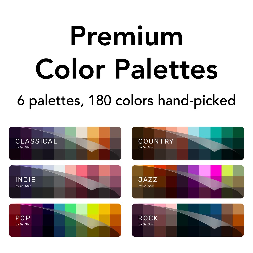 Procreate Premium Color Palettes Shopee Malaysia