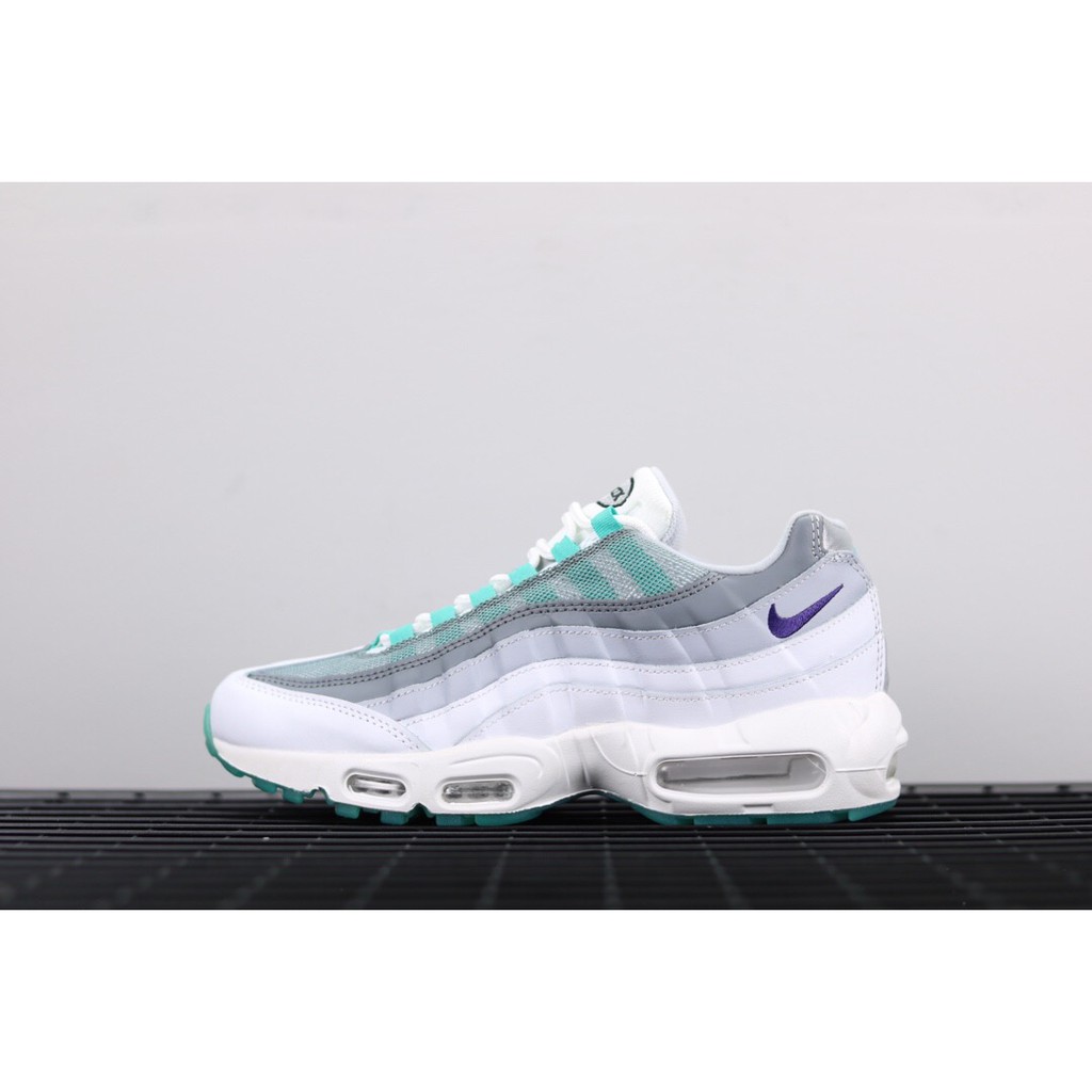 nike air max 95 grey and green