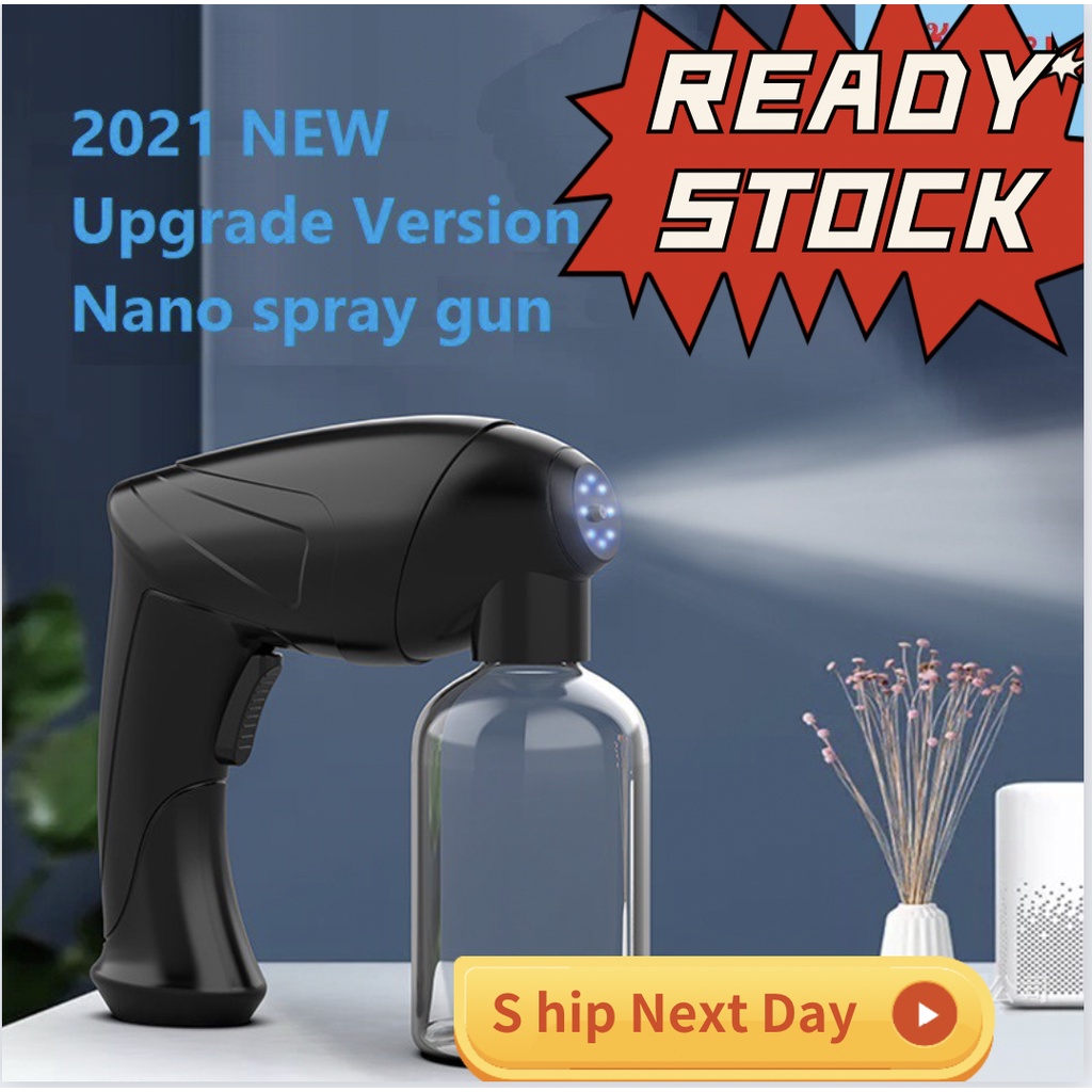 LOCAL STOCK！【Wireless Atomization Sanitizer Nano Spray Gun K5】Fogging