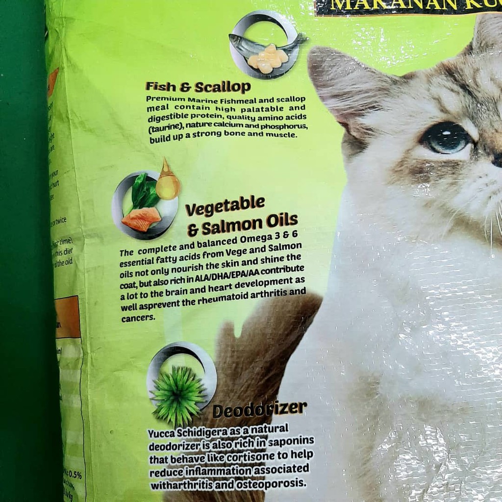 8kg Makanan Kucing Murah Berkualiti Tinggi No Colouring Seafood Flavour Petpro Shopee Malaysia