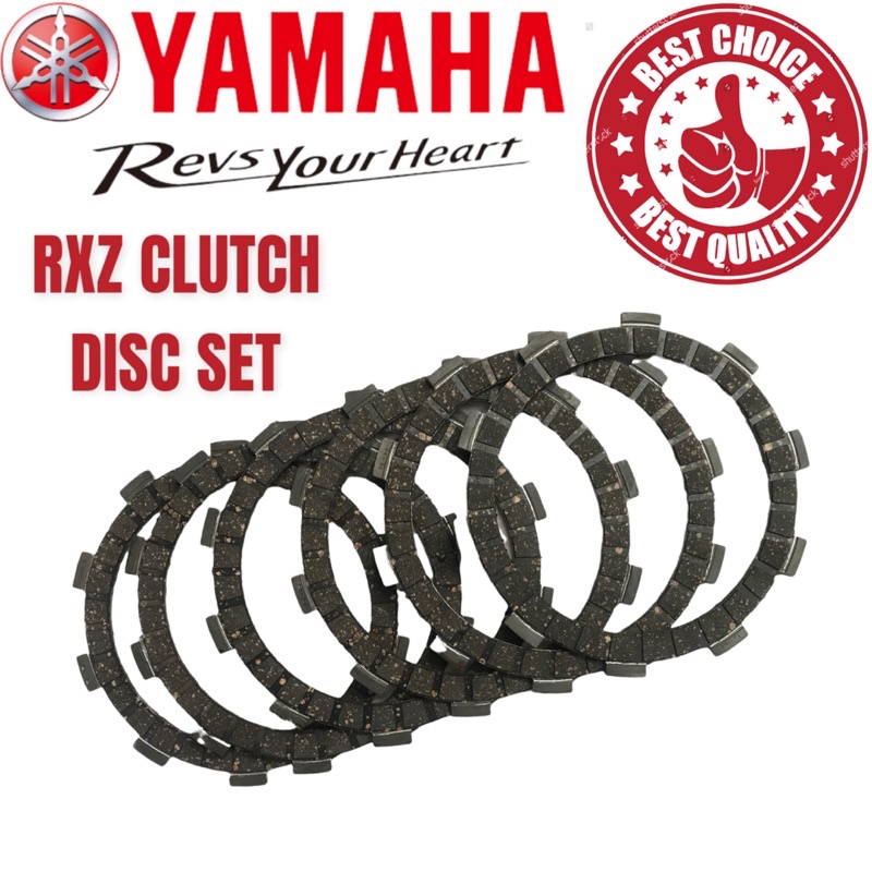 YAMAHA RXZ RXZ135 CLUTCH PLATE CLUTCH DISC SET CLUTCH PLATE 5PCS