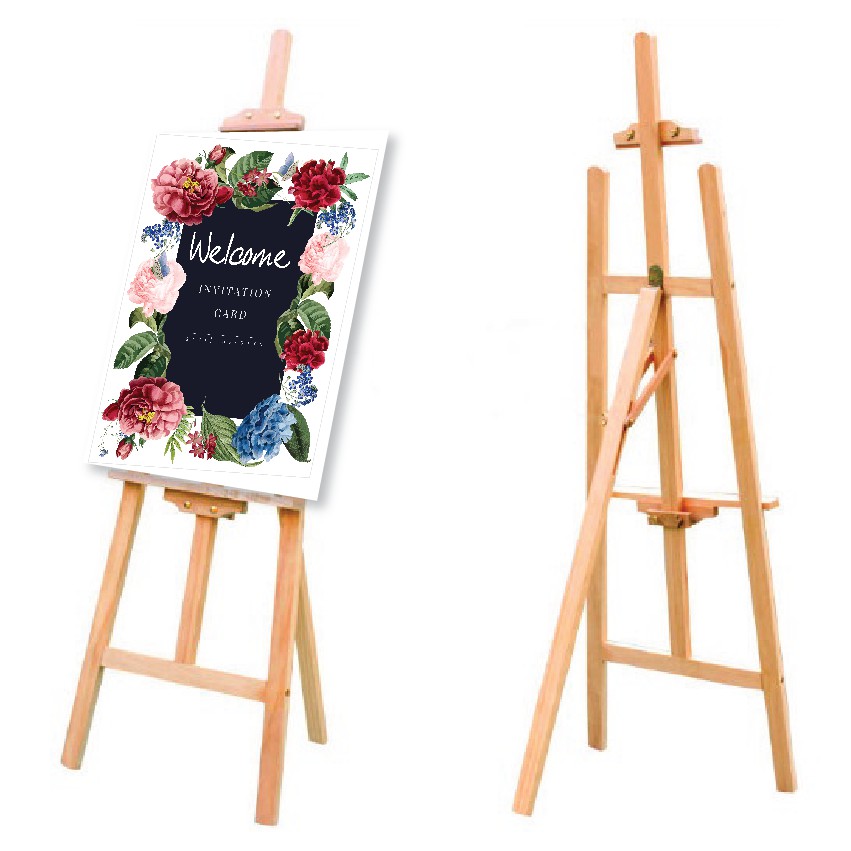 Drawing Painting Wooden Easel Stand / Poster Stand/ Board Stand