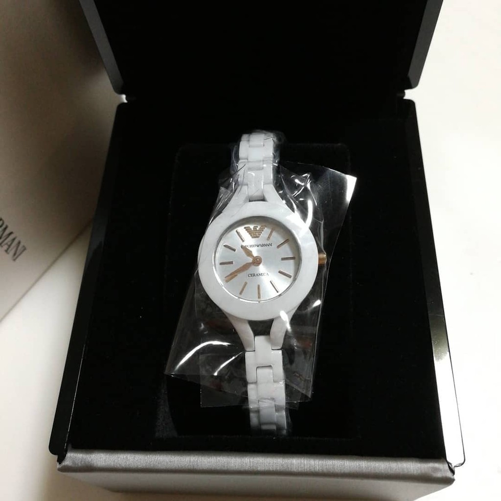 Authentic Emporio Armani Women Ceramic Watch - AR1481 | Shopee Malaysia