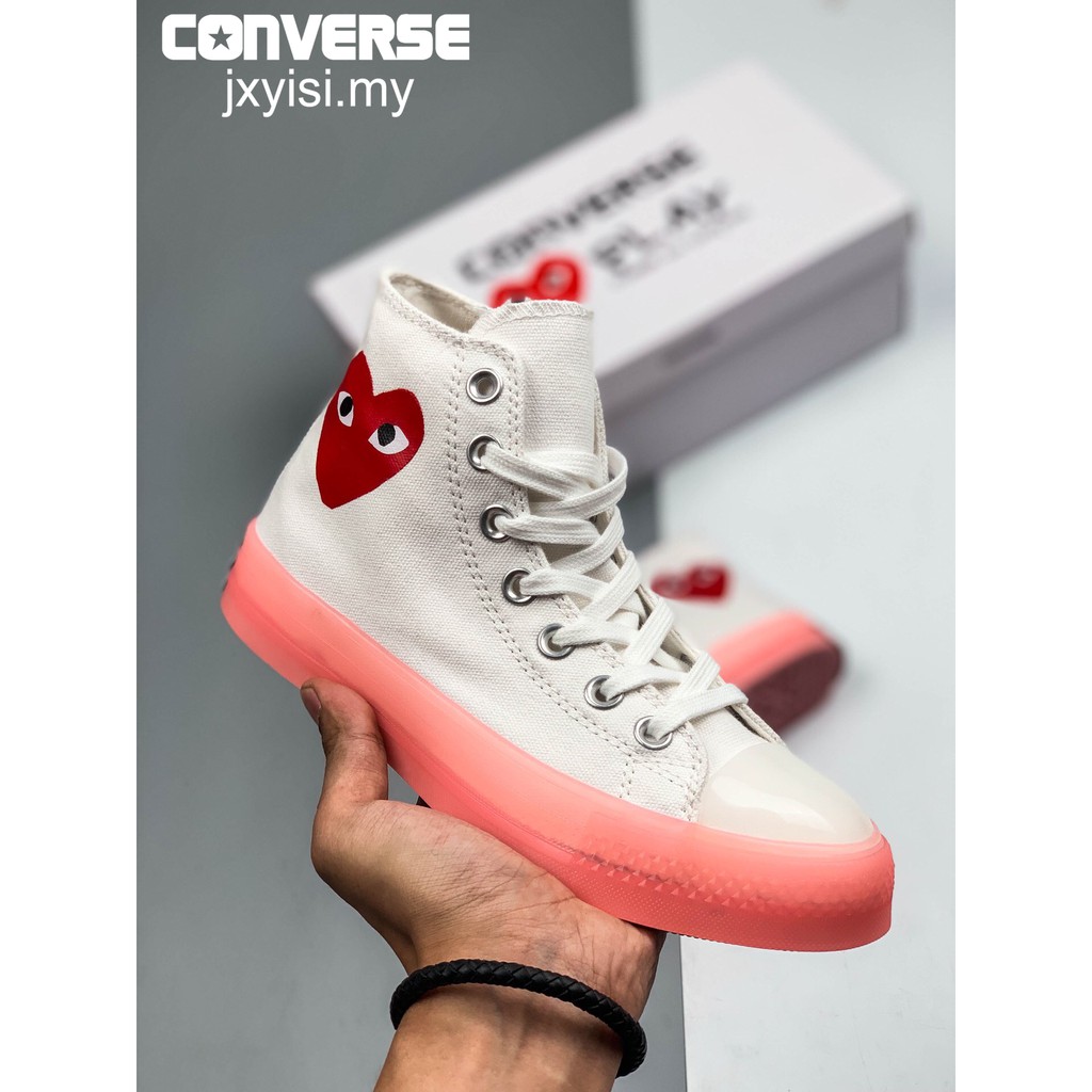 pink converse play