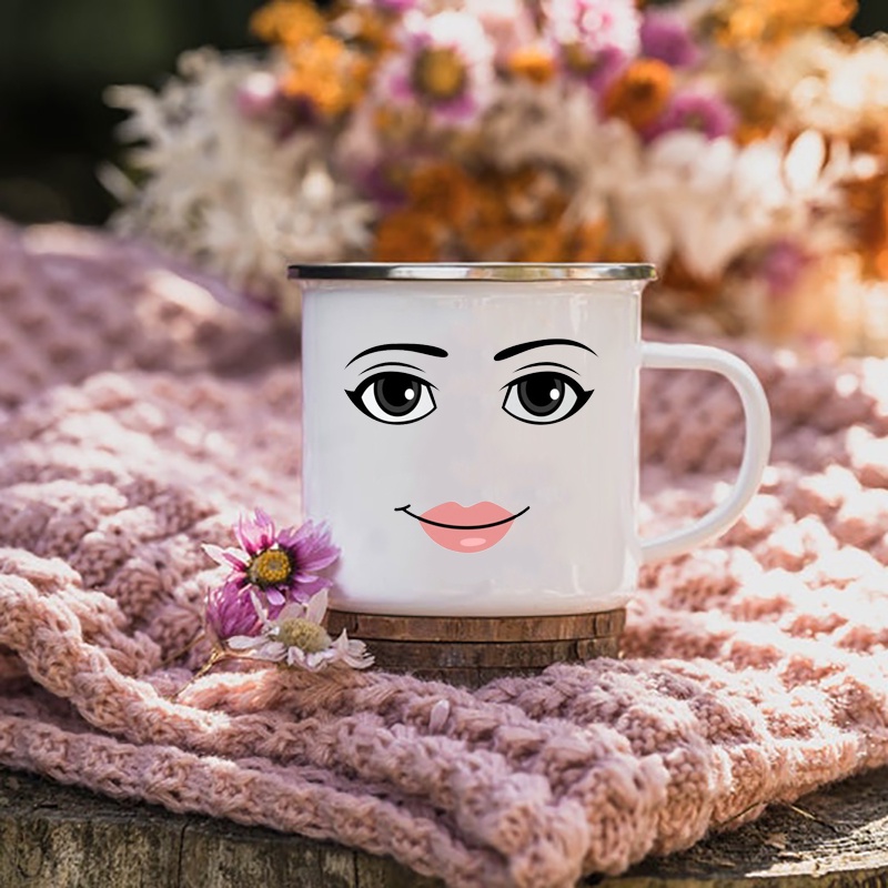 Robloxing Game Inspired Women Face Mug Funny Men Women Faces Coffe Mug Cute Gamer Birthday Gift Back To School Mug