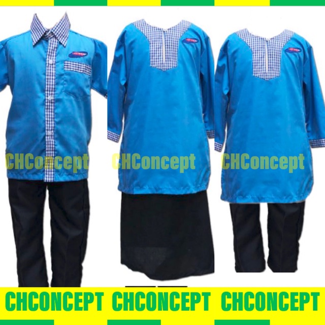 CHCONCEPT Uniform Kemas / Baju Kemas / Baju Tadika Kemas / Baju Tabika Kemas